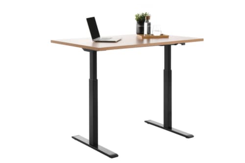 Topstar bureau à hauteur réglable électriquement E-Table Smart avec piètement en T