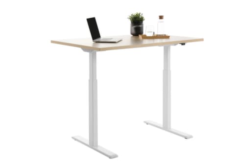 Topstar bureau à hauteur réglable électriquement E-Table Smart avec piètement en T