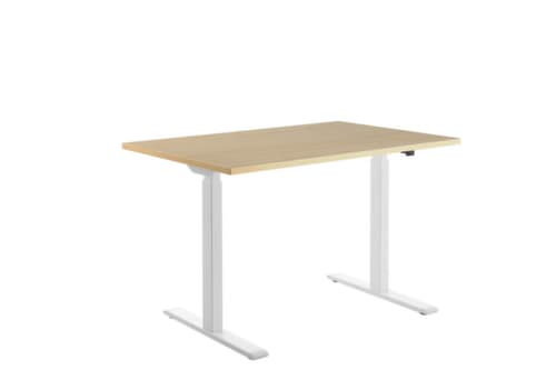 Topstar bureau à hauteur réglable électriquement E-Table Smart avec piètement en T