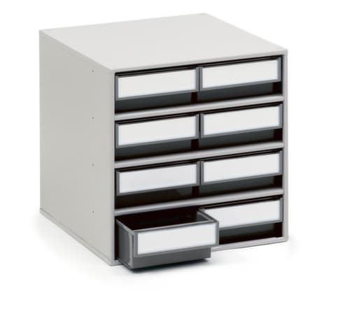 Treston petit bloc tiroirs, 8 tiroir(s), RAL7035 gris clair/gris