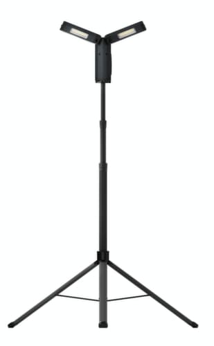 Scangrip Spot projecteur JUST CONNECT TOWER COMPACT avec 2 têtes de lampe et trépied