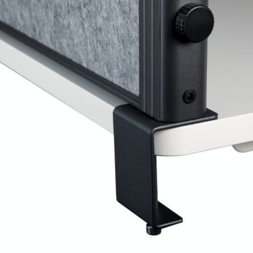 MAUL Cloison de table MAULconnecto Uplight, hauteur x largeur 515 x 1600 mm, paroi gris foncé