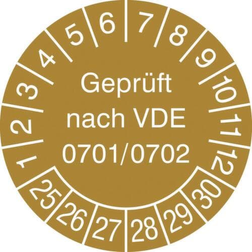Plaquette de contrôle avec couleur de l'année