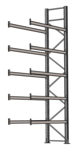 SCHULTE Rayonnage à palettes pour 18 palettes, largeur 2825 mm, 6 niveaux de stockage