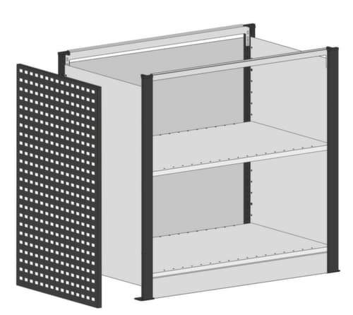 SCHULTE kit de banques d'accueil MULTIplus module de départ