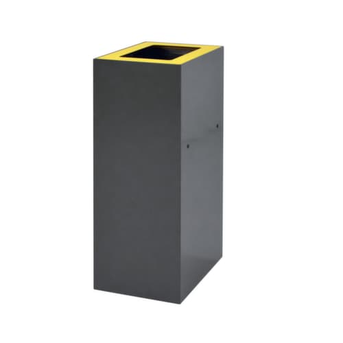 Couverture pour collecteur de recyclage, jaune