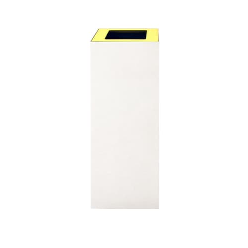 Couverture pour collecteur de recyclage, jaune