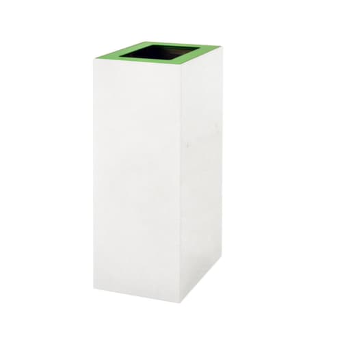 Couverture pour collecteur de recyclage, vert