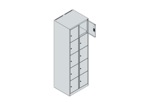 C+P armoire multicases Classic Plus, 10 compartiments