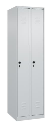 C+P Armoire vestiaire Classic Plus à 2 compartiments, largeur de compartiment 250 mm