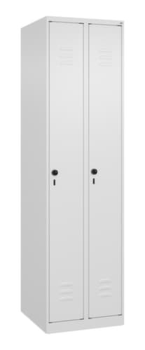 C+P Armoire vestiaire Classic Plus à 2 compartiments, largeur de compartiment 250 mm