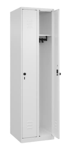 C+P Armoire vestiaire Classic Plus à 2 compartiments, largeur de compartiment 250 mm