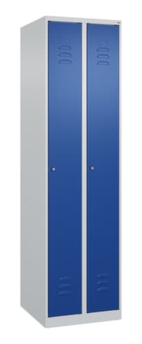 C+P Armoire vestiaire Classic Plus à 2 compartiments, largeur de compartiment 250 mm