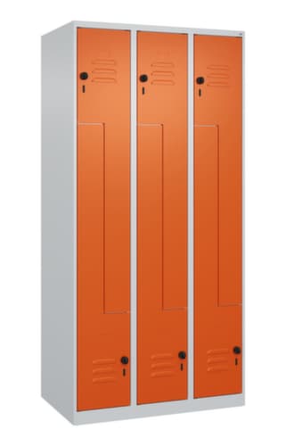 C+P Armoire vestiaire Z Classic Plus, largeur de compartiment 150/300 mm
