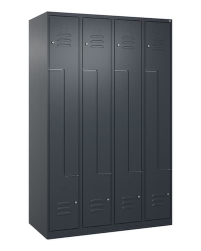 C+P Armoire vestiaire Z Classic Plus, largeur de compartiment 150/300 mm