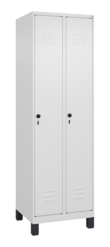 C+P Armoire vestiaire Classic Plus à 2 compartiments, largeur de compartiment 300 mm