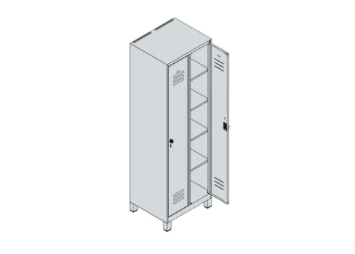 C+P Armoire de distribution de linge Classic Plus, largeur de compartiment 300 mm