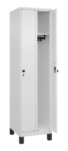 C+P Armoire vestiaire Classic Plus à 2 compartiments, largeur de compartiment 250 mm