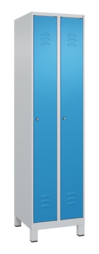 C+P Armoire vestiaire Classic Plus à 2 compartiments, largeur de compartiment 250 mm
