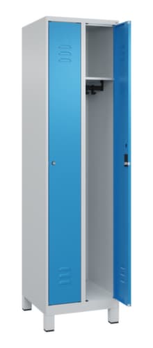 C+P Armoire vestiaire Classic Plus à 2 compartiments, largeur de compartiment 250 mm
