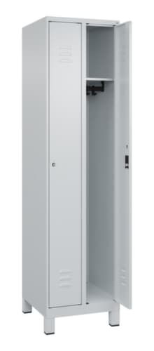 C+P Armoire vestiaire Classic Plus à 2 compartiments, largeur de compartiment 250 mm