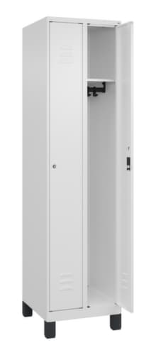 C+P Armoire vestiaire Classic Plus à 2 compartiments, largeur de compartiment 250 mm