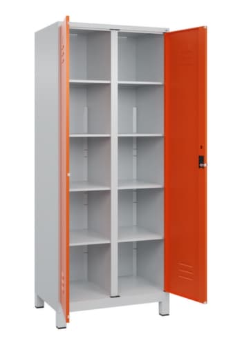 C+P Armoire de distribution de linge Classic Plus, largeur de compartiment 400 mm