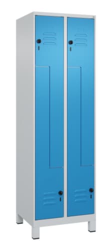 C+P Armoire vestiaire Z Classic Plus, largeur de compartiment 150/300 mm