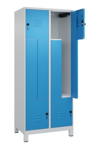 C+P Armoire vestiaire Z Classic Plus, largeur de compartiment 200/400 mm