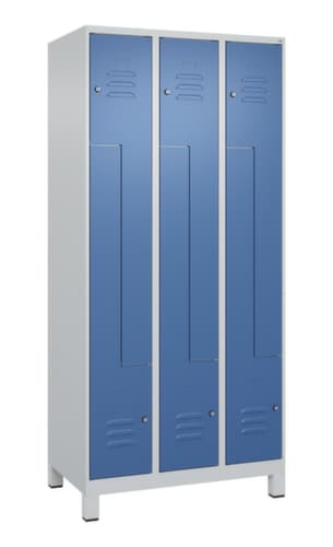 C+P Armoire vestiaire Z Classic Plus, largeur de compartiment 150/300 mm