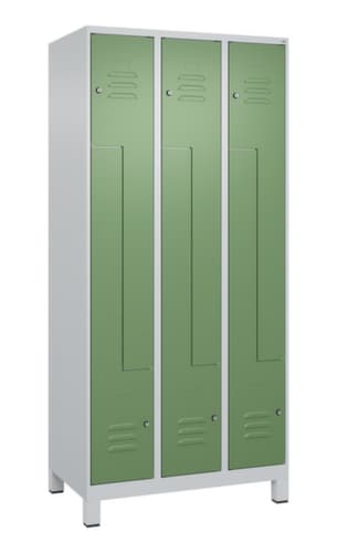 C+P Armoire vestiaire Z Classic Plus, largeur de compartiment 150/300 mm