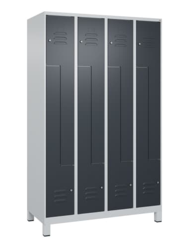 C+P Armoire vestiaire Z Classic Plus, largeur de compartiment 150/300 mm