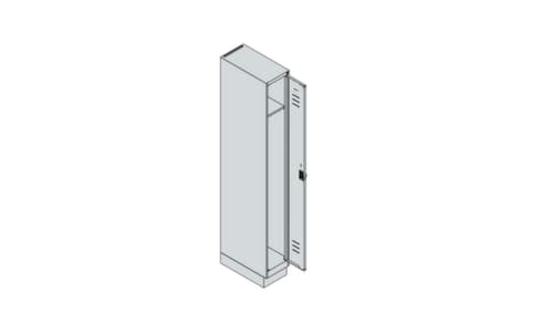 C+P Armoire vestiaire Classic Plus, largeur de compartiment 250 mm