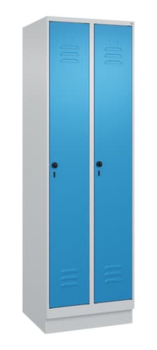 C+P Armoire vestiaire Classic Plus à 2 compartiments, largeur de compartiment 300 mm