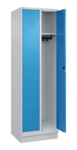 C+P Armoire vestiaire Classic Plus à 2 compartiments, largeur de compartiment 300 mm