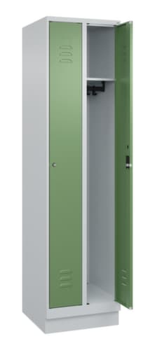 C+P Armoire vestiaire Classic Plus à 2 compartiments, largeur de compartiment 250 mm