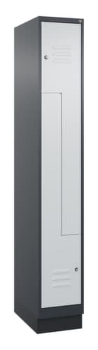 C+P Armoire vestiaire Z Classic Plus, largeur de compartiment 150/300 mm