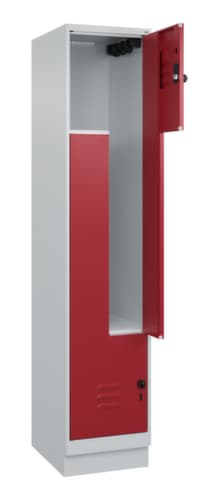 C+P Armoire vestiaire Z Classic Plus, largeur de compartiment 200/400 mm