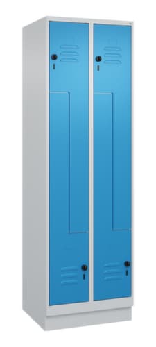 C+P Armoire vestiaire Z Classic Plus, largeur de compartiment 150/300 mm