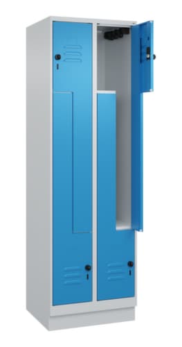 C+P Armoire vestiaire Z Classic Plus, largeur de compartiment 150/300 mm