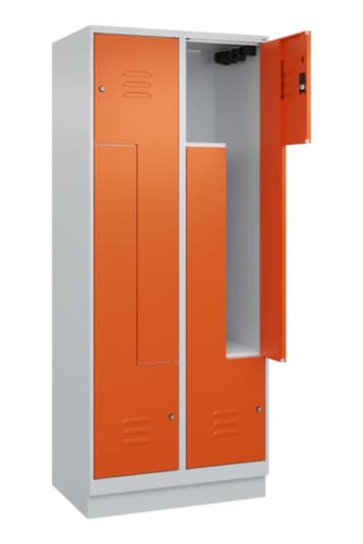 C+P Armoire vestiaire Z Classic Plus, largeur de compartiment 200/400 mm