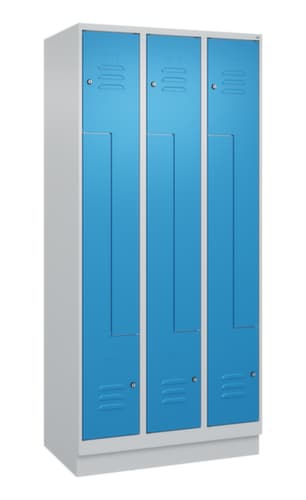 C+P Armoire vestiaire Z Classic Plus, largeur de compartiment 150/300 mm
