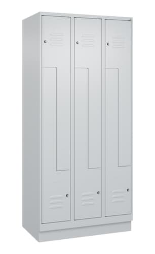 C+P Armoire vestiaire Z Classic Plus, largeur de compartiment 150/300 mm