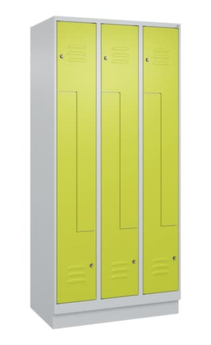 C+P Armoire vestiaire Z Classic Plus, largeur de compartiment 150/300 mm