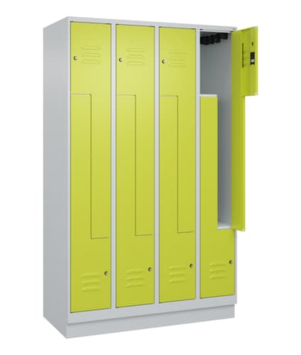 C+P Armoire vestiaire Z Classic Plus, largeur de compartiment 150/300 mm