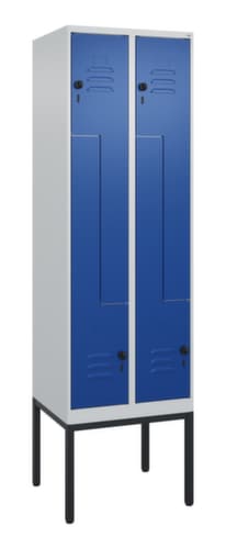 C+P Armoire vestiaire Z Classic Plus, largeur de compartiment 150/300 mm