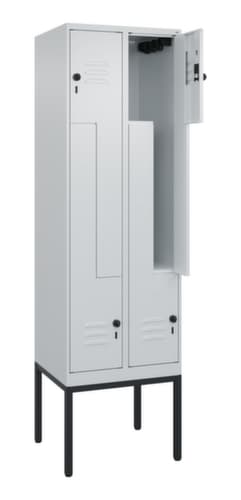 C+P Armoire vestiaire Z Classic Plus, largeur de compartiment 150/300 mm