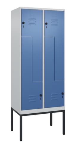 C+P Armoire vestiaire Z Classic Plus, largeur de compartiment 200/400 mm