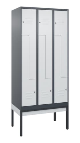 C+P Armoire vestiaire Z Classic Plus, largeur de compartiment 150/300 mm