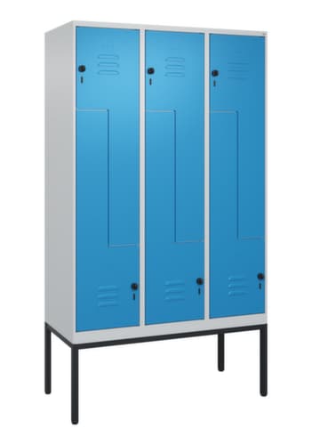 C+P Armoire vestiaire Z Classic Plus, largeur de compartiment 200/400 mm